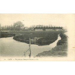 carte postale ancienne 14 CAEN. Top Promotion Vue prise du Champ de Courses les Tribunes