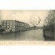 carte postale ancienne 14 CAEN. Top Promotion Caserne Hamelin prise au Barrage 1916