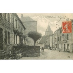 23 ROYERE. Gendarmrie sur la Grande Rue 1917