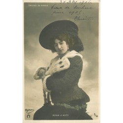 SPECTACLE. Nina d'Asty Chanteuse au Casino de Paris 1904