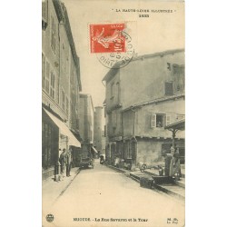 43 BRIOUDE. Rue Savaron et la Tour 1911