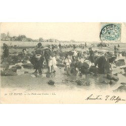 76 LE HAVRE. La Pêche aux Crabes 1903