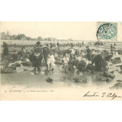 76 LE HAVRE. La Pêche aux Crabes 1903