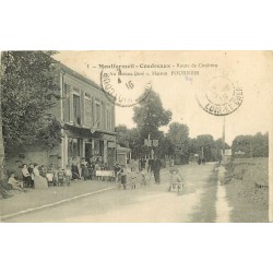 93 MONTFERMEIL-COUDREAUX. Café Restaurant Au Faisan Doré route de Coubron 1915