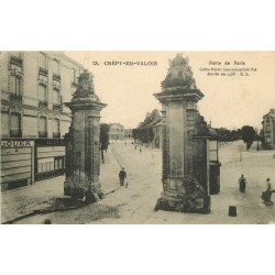 60 CREPY-EN-VALOIS. Banque Société Générale Porte de Paris 1918