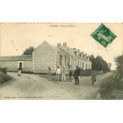 37 LOUANS. Groupe Scolaire 1912