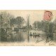 carte postale ancienne 14 CAEN. Top Promotion Canotage à l'Ecole de Natation Bords de l'orne 1905