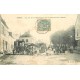 89 CHEROY. Roulotte au Marché aux volailles rue de la République 1906