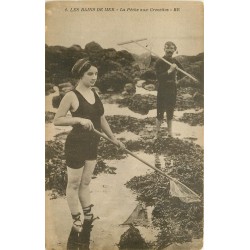 Scènes de Plage. La Pêche aux Crevettes