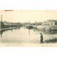 carte postale ancienne 14 CAEN. Top Promotion Débarcadère des Bateaux du Havre 1907