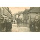 21 MONTBARD. Rue Anatole Hugot pendant les Inondations de 1910