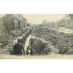 80 LIHONS-EN-SANTERRE. Le Village en ruines transformé en Forteresse Guerre 1914