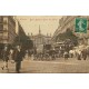 PARIS X. Hippomobile à impérial Boulevard Denain et Gare du Nord 1907