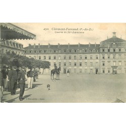 63 CLERMONT-FERRAND. Caserne du 36° d'Artillerie 1909