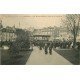 carte postale ancienne 14 CAEN. Top Promotion Musique Militaire Place de la République 1907