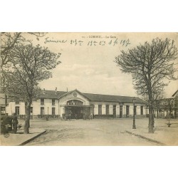 91 CORBEIL ESSONNES. La Gare 1918