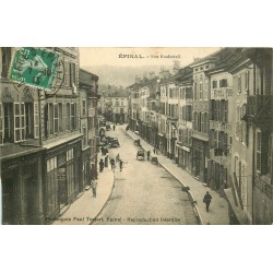 88 EPINAL. Hôtels Cafés Restaurant rue Rualménil 1913