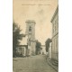 17 SAINT-MARTIN-DE-RE. Eglise et Clocher avec animation Terrasse du Café