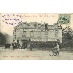 78 SAINT-GERMAIN-EN-LAYE. Hôtel Café de la Forêt