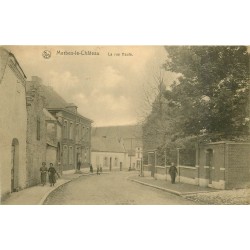 2 Cpa MERBES-LE-CHATEAU. Rue Haute et Eglise