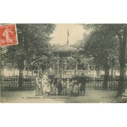 92 ASNIERES SUR SEINE. Le Kiosque à Musique 1909