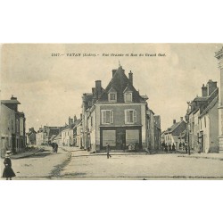 36 VATAN. Rue Grande et rue du Grand Gué