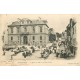50 AVRANCHES. Hôtel de Ville et Marché Place Littré 1903