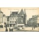 2 x Cpa 56 PONTIVY. Costumes d'une tricoteuse et Place Martray