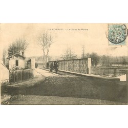 42 LE COTEAU. Le Pont de Rhins 1905