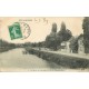 2 Cpa 94 BRY-SUR-MARNE. Place Daguerre et Quai du Halage