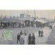 carte postale ancienne 14 TROUVILLE. Top Promotion. Les Planches et l'Eden 1906