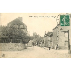 58 TANNAY. Café à l'entrée de la Ville par la Fringale 1911.