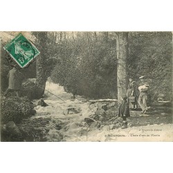 53 MEZANGERS. Chute d'eau du Moulin 1911