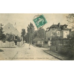 77 VILLIERS-SUR-MORIN. Avenue de la Gare 1911