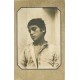 TAORMINA. Photo carte postale par Gloeden. Adolph Engel. Portrait d'un beau Jeune Homme