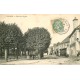 2 cpa 41 SALBRIS. Le Marché et Hôtel des Voyageurs Place de l'Eglise 1907