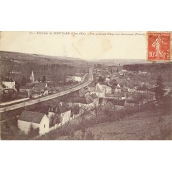 21 AISY-SUR-ARMANCON. Route du Village 1908