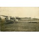 AVIATION. Très ancien Avion à hélice et pales sur les côtés