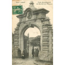 PARIS XV. Porte Monumentale du Marché aux Chevaux 1908