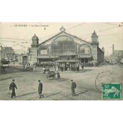 76 LE HAVRE. La Gare 1911