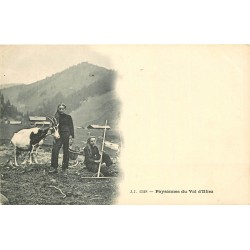 SUISSE. Paysannes Chevrières du Val d'Illiez