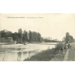 51 CHALONS-SUR-MARNE. Le Perthuis de la Marne