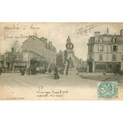 87 LIMOGES. Pharmacie et Coiffeur Place Carnot 1904