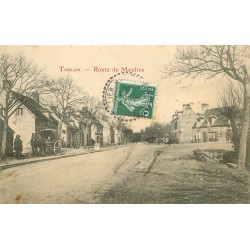 03 TOULON-SUR-ALLIER. Marchefer Route de Moulins. Timbre taxe 1908