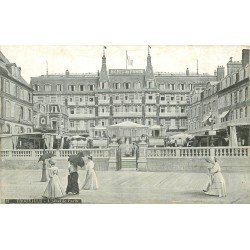 carte postale ancienne 14 TROUVILLE. Top Promotion. Hôtel de Paris. Aqua Photo