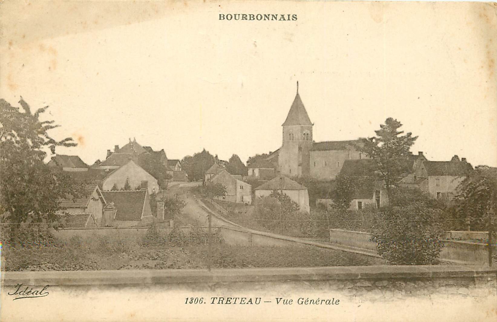 03 TRETEAU. Le Village 1925