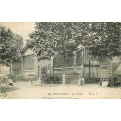 93 SAINT-OUEN. Le Marché couvert 1907