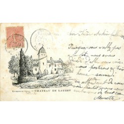 03 CREUZIER-LE-VIEUX. Château de Lauzet 1904
