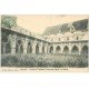 carte postale ancienne 02 SOISSONS. Abbaye Saint-Jean des Vignes. Cloître 1907