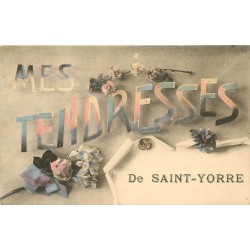 03 SAINT-YORRE. Carte Fantaisie " Tendresses "